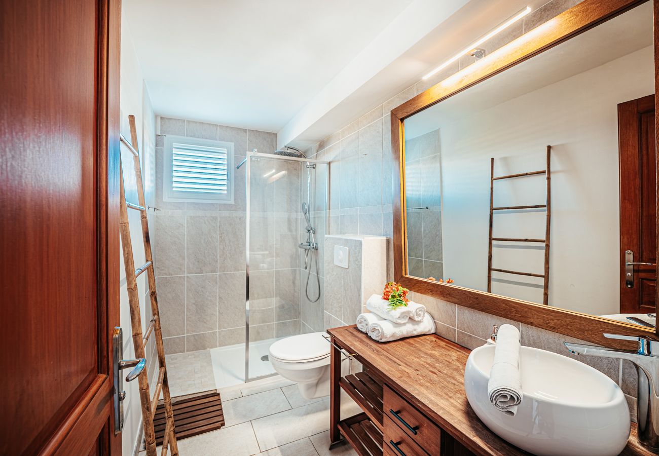 Appartement à Les Trois-Ilets - Les Bougainvilliers, 6 pers, piscine, vue mer