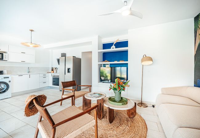 Appartement à Les Trois-Ilets - Les Bougainvilliers, 4 pers piscine vue mer Appartement à Les Trois-Ilets - Les Bougainvilliers, 4 pers piscine vue mer