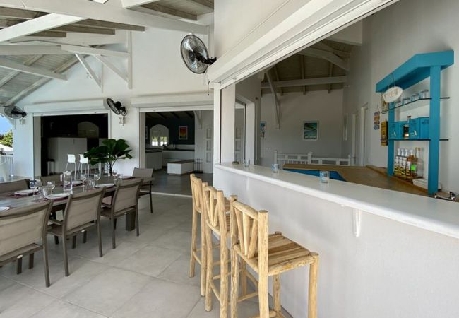 Villa à Les Trois-Ilets - Ti Paradi, villa 12 pers, 2 piscines, vue golf mer Villa à Les Trois-Ilets - Ti Paradi, villa 12 pers, 2 piscines, vue golf mer