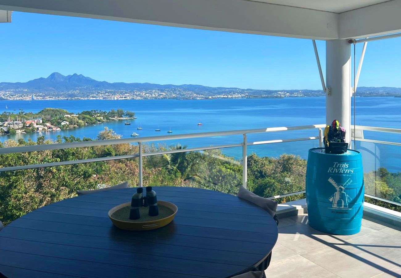 Appartement à Les Trois-Ilets - Trésor de la Baie Vue époustouflante Havre de paix